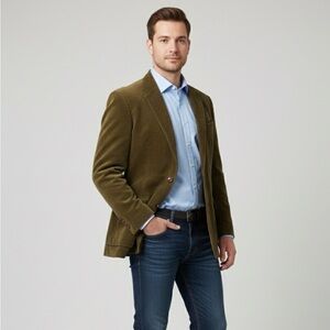 Polo by Ralph Lauren Men's Corduroy Jacket - Brown